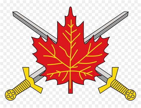 File Canadian Army Badge - Canadian Army Flag, HD Png Download - vhv