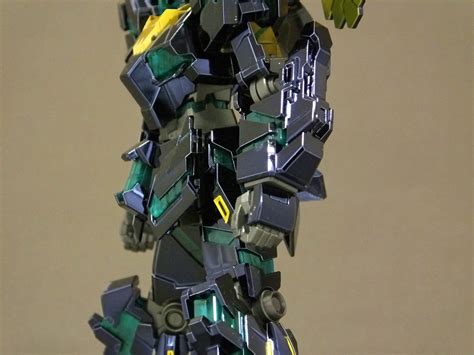 Hguc Banshee Norn Destroy Mode Green Frame Titanium Finish Ver