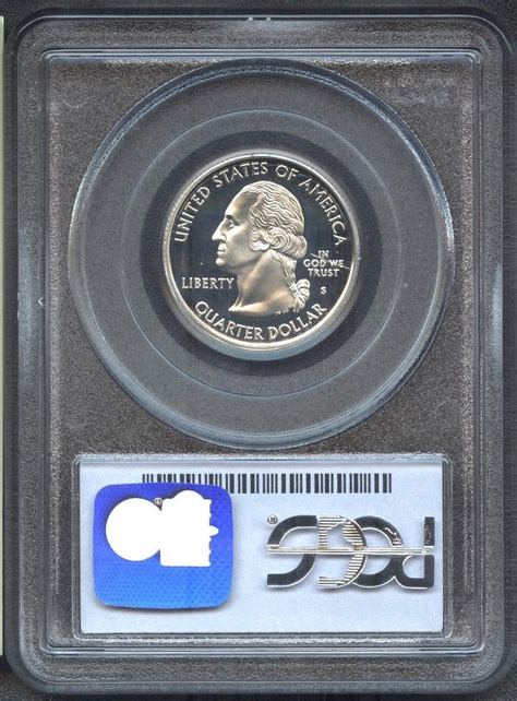 2000 S SOUTH CAROLINA SILVER Statehood Quarter PCGS PR 69 DCAM