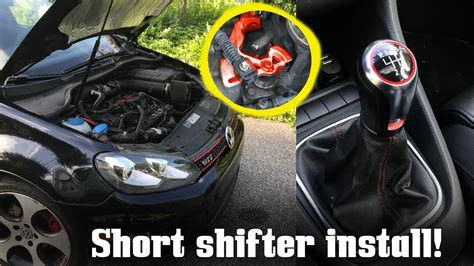 Mk6 Gti Gets A Forge Short Shifter First Mod Youtube