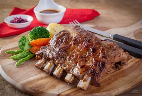 Premium Photo | Pork Ribs Grill