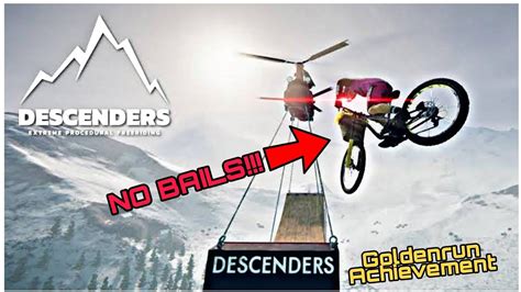 Descenders Goldenrun Achievement Xbox Full Peaks World Youtube