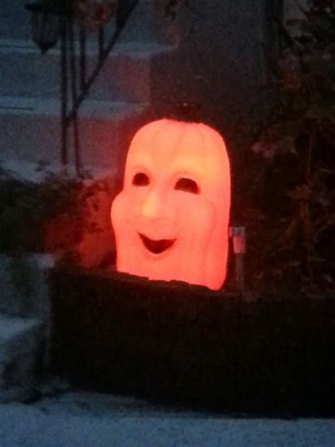 This Vintage Blow Mold Light Up Jack O Lantern Became An Inside Joke