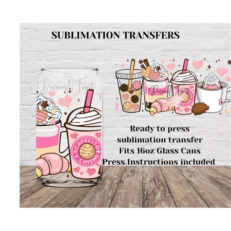 Sublimation Cafecito Y Chisme Transfer Designsntreats