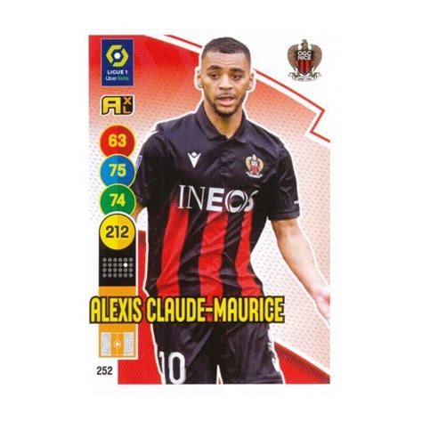 Comprar Trading Card Alexis Claude Maurice Ogc Nice Panini Adrenalyn XL