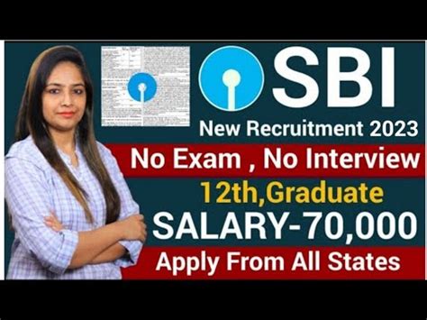 Sbi New Recruitment Sbi Bank Vacancy Bank Jobs Govt