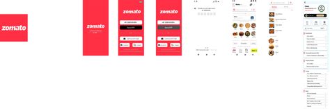 Zomato App User Interface Figma