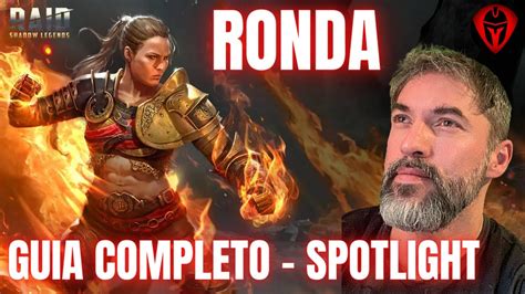 Ronda Rousey Guia Completo Spotlight Raid Shadow Legends Youtube