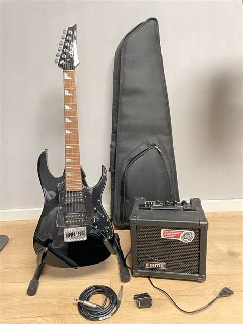 E Gitarre Ibanez Set Mit Verstärker Fame Ständer Tasche Top In Nordrhein Westfalen Much