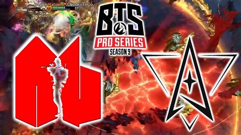 Army Geniuses Vs Polaris Esports Bts Pro Series Season 9 Dota 2 Youtube