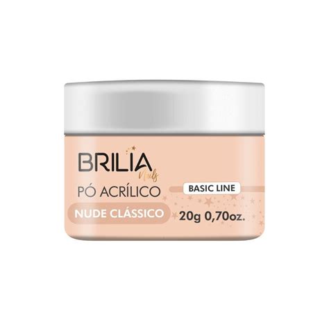 Comprar Brilia Pó Acrílico Nude Clássico g StarNails Profissional