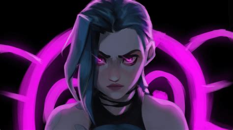 Jinx Arcane Netflix Series 4K 5051e Wallpaper PC Desktop