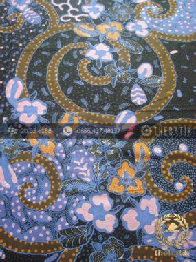 Jual Batik Kontemporer Modern Kombinasi Tosca Biru THEBATIK Indonesia