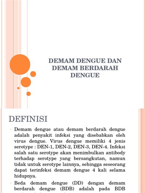 PDF Demam Berdarah Dengue 2 DOKUMEN TIPS