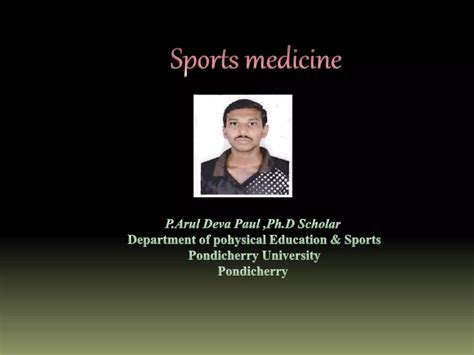 Major sports injuries and classification of injuries | PPTX