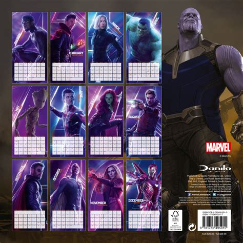 Avengers Infinity War Calendars 2021 On Ukposters Ukposters Hot Sex Picture