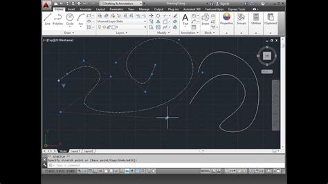 C Drawing Splines Autocad Tutorial Youtube