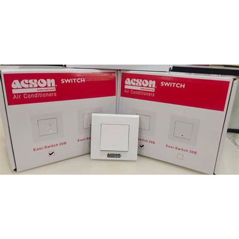 Asw B Acson Double Pole A Switch Water Heater Switch A Shopee