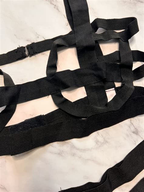 Kalifa Harness Bra And Panty Lingerie Set The Freaky Link Kenya