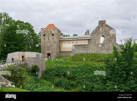 Sigulda old castle hi-res stock photography and images - Alamy