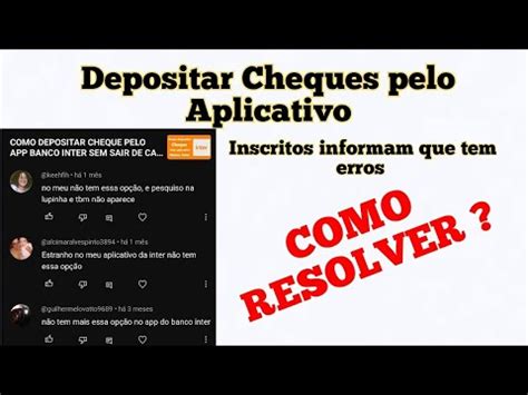 Depositar Cheques Pelo Aplicativo Transforme Seu Smartphone Em Um