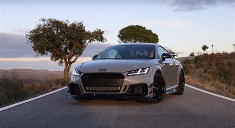 Ultra Rare Audi TT RS Coupe Iconic Edition Taps Into Its Artsy Side On