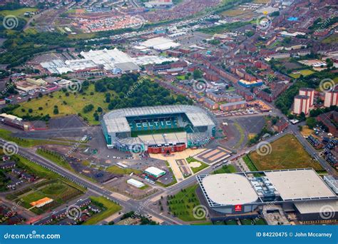 Celtic Park Glasgow Editorial Image Image Of Aerial 84220475