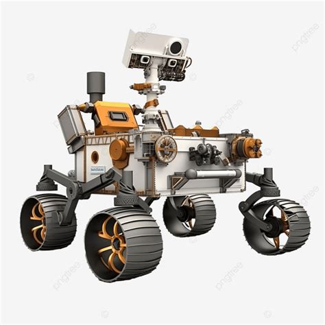 3d Illustration Of Mars Rover Space Science Universe PNG Transparent