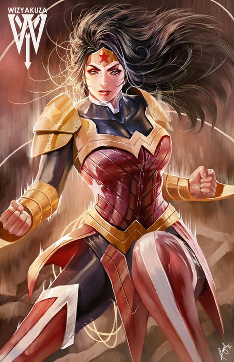 Wonder Woman By Wizyakuza On Deviantart