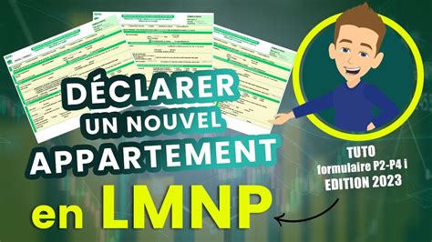 Déclarer un LMNP supplémentaire Tutoriel Formulaire P2P4i Edition