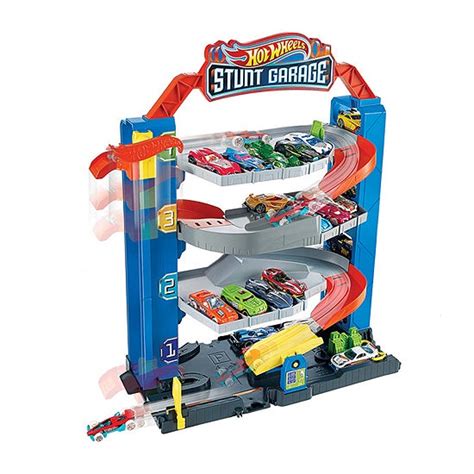 Hot Wheels City Stunt Garage Shopee Malaysia