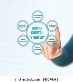 Human Capital Business Diagram Management Strategy Stock Photo Edit