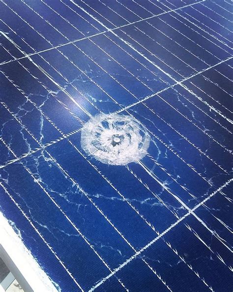 Generally Solar Panels Dont Come With Bullet Holes Homeownersinsurance Energy Projects Green