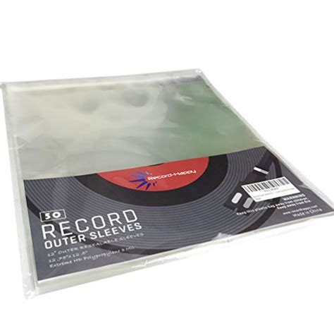 Vinyl Record Outer Sleeves No Haze Premium Record Covers Protection