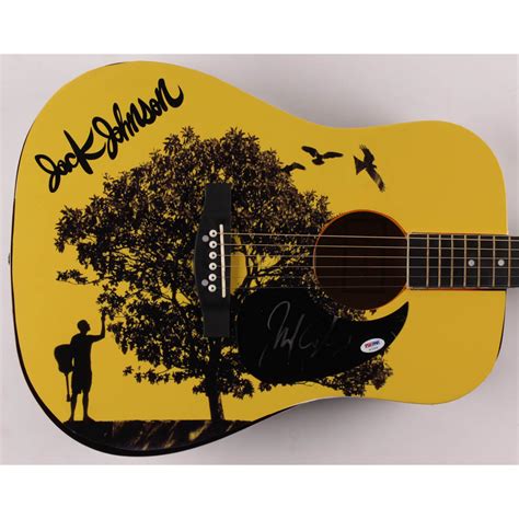 Jack Johnson Signed 39" Acoustic Guitar (PSA Holgram) | Pristine Auction