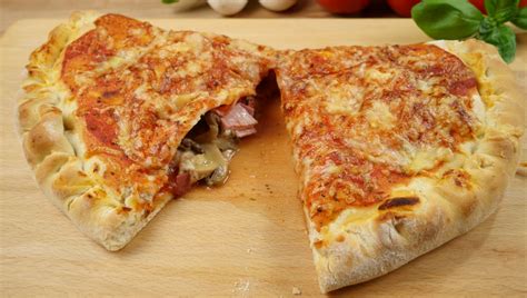 Calzone selber machen I Schnelle Calzone I Gefüllte Pizza kochkino de