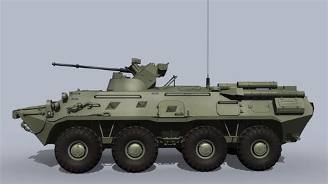 BTR 82A 3D模型 150 3ds dxf fbx flt lwo max obj xsi Free3D