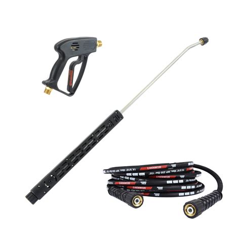 Jet Pressure Washer Kit Inc Gun Nozzle Lance And Dn8 Hose For Karcher Fitted M22 Ebay