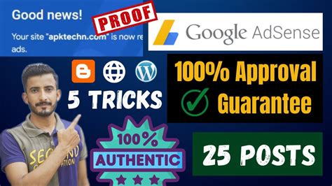 100 Working Tips To Get AdSense Approval Instantly How To Get