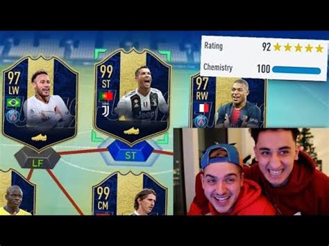 Omg Full Team Of The Year Highest Rated Fut Draft Challenge Fifa