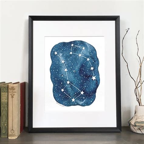 Celestial Watercolor Etsy