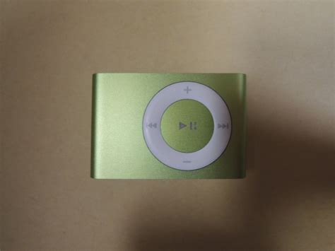 中古iPod shuffle 第2世代 1GB 緑 グリーンの落札情報詳細 ヤフオク落札価格検索 オークフリー