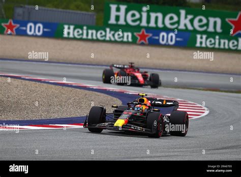 Spielberg Austria 01st July 2023 Sergio Perez Of Red Bull Racing On