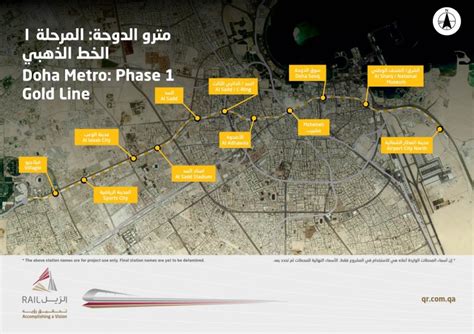 مترو الدوحة .. شبكة السكك الحديدية بقطر – المرسال