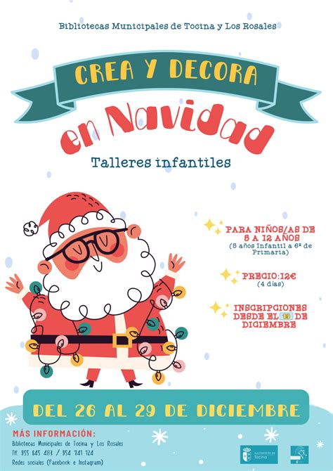 Talleres Infantiles De Navidad En Las Bibliotecas Municipales