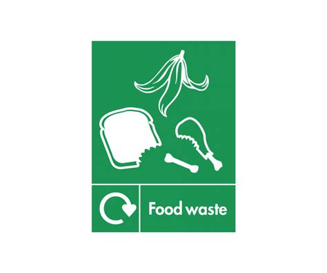 Food Waste Recycling Bin Sticker – Raynor Hygiene