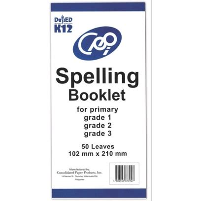 Spelling Booklet For Grade Shopee Philippines Hot Sex Picture