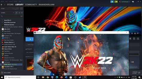 WWE 2K22 Fix White Bar On The Top The Screen Fix WWE 2K22 Stuck In