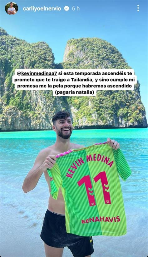 La promesa de Carliyoelnervio a Kevin si asciende el Málaga CF