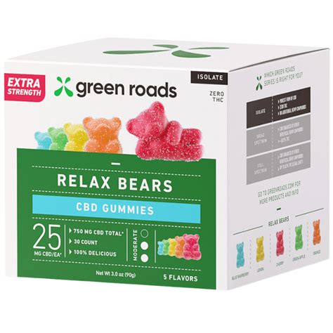 Green Roads Broad Spectrum Cbd Extra Strength Relax Berries Mg